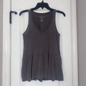 Grey American Eagle Tank Top